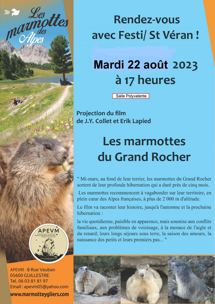 affiche marmottes 2208